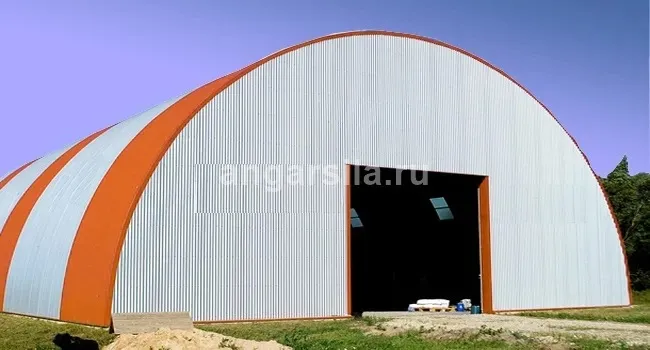 картинка-ссылка на статью: Какой фундамент нужен для бескаркасного ангара в Тарко?